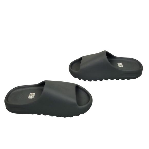 Adidas Men’s Yeezy Slides Sz 10 Slate Gray Sandals Slip-On Shoes YZY Casual - Picture 2 of 10